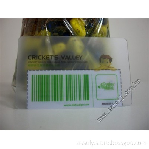 Semi-transparent card